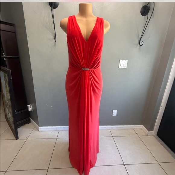 Ralph Lauren Vibrant Red Maxi Dress - Picture 5 of 7